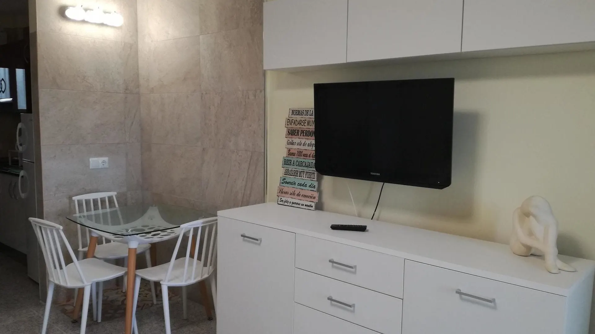Studio In San Marcos, With Wonderful Sea View, Pool Access, Enclosed G Apartment San Marcos  0*, San Marcos (Tenerife)